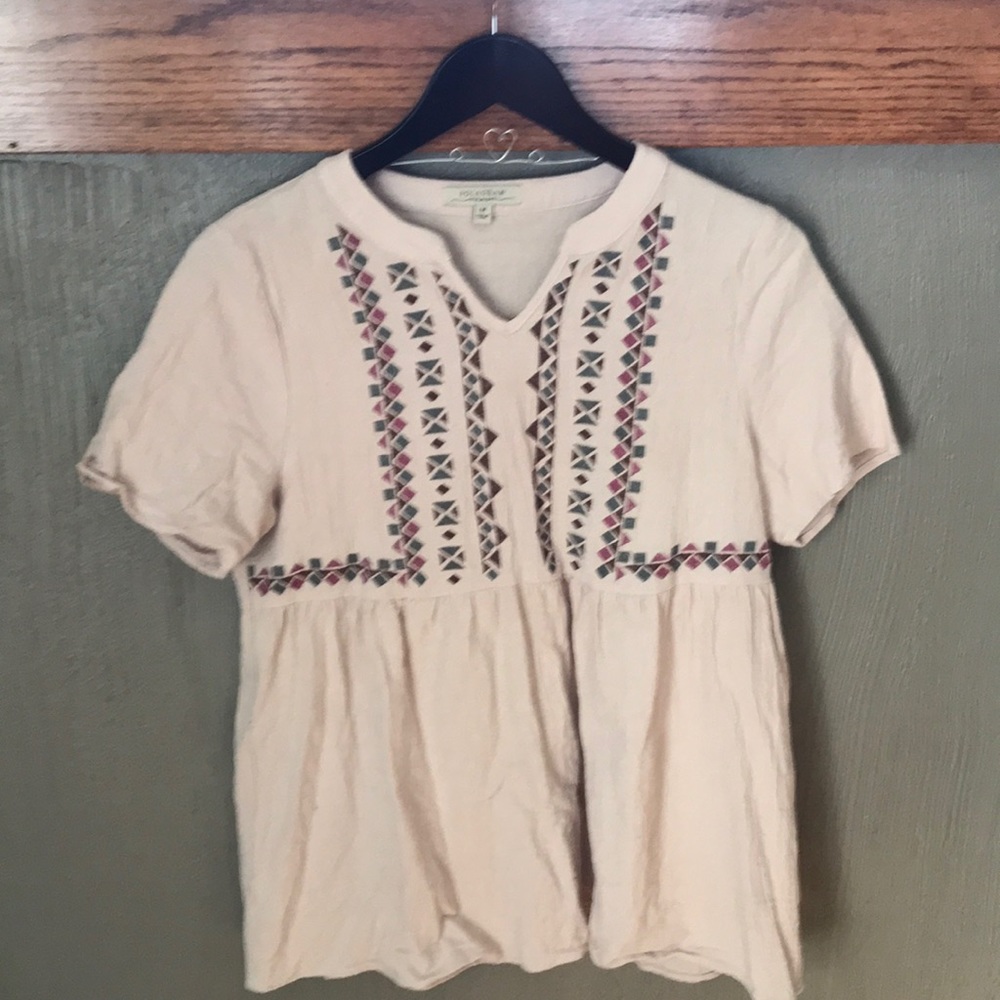 Embroidered Detailed Top